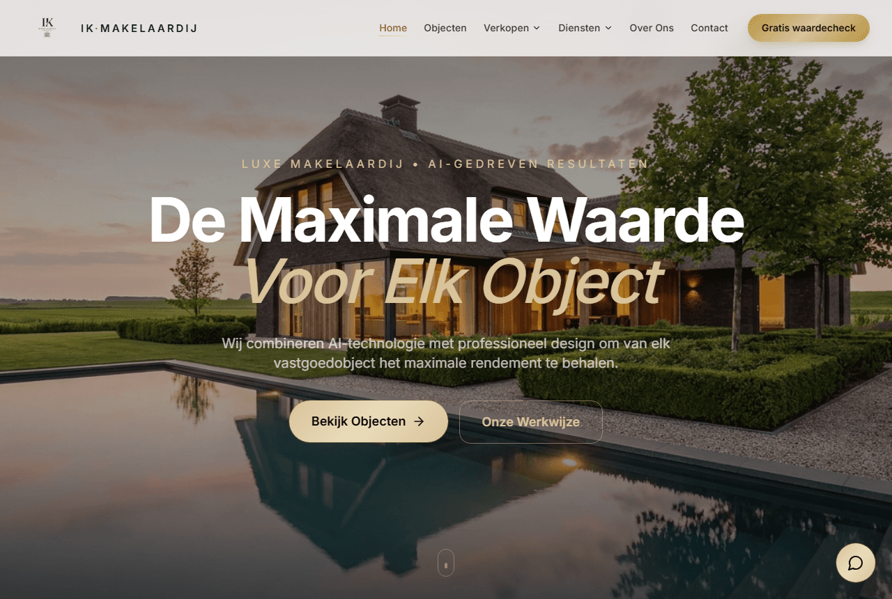 IK Makelaardij — platform met AI-integraties